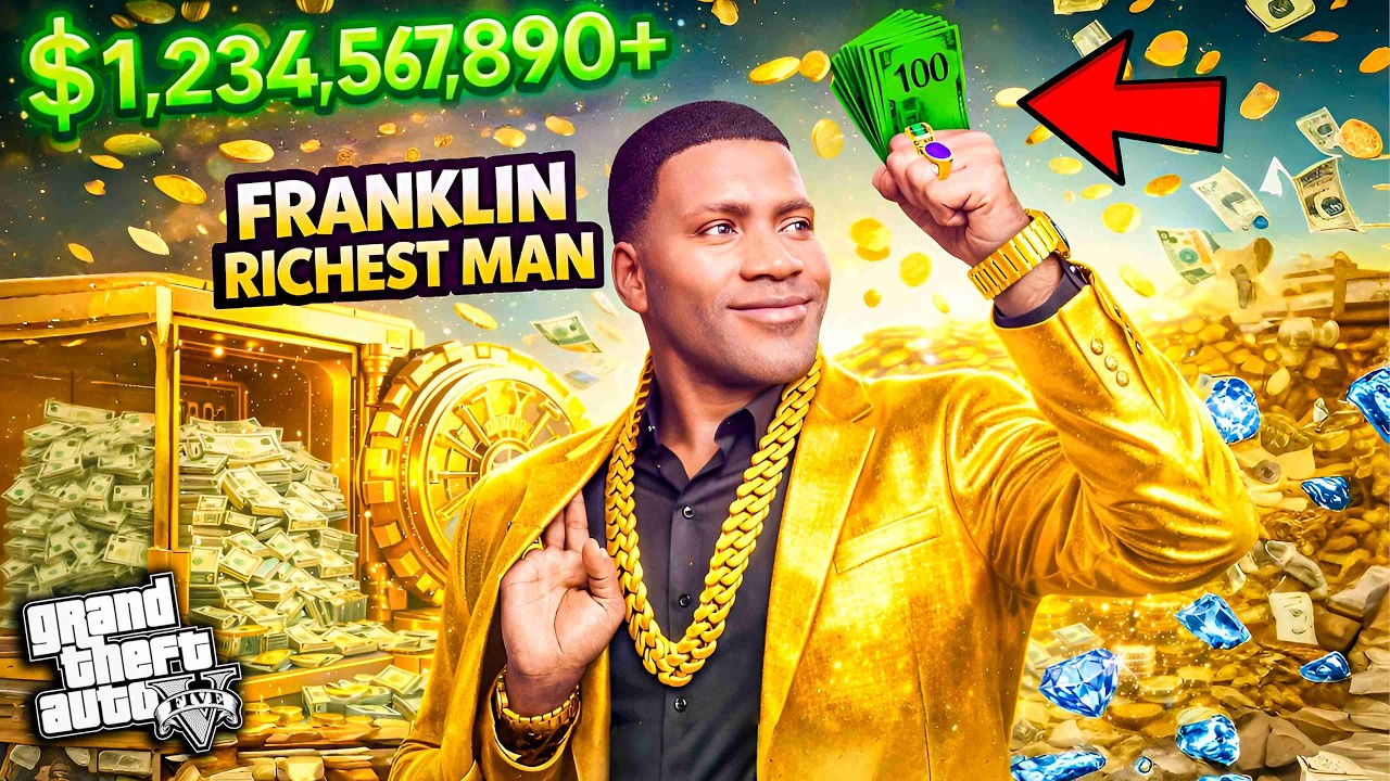 GTA 5 : Franklin Became World’s Richest Military Millionaire 😱💰