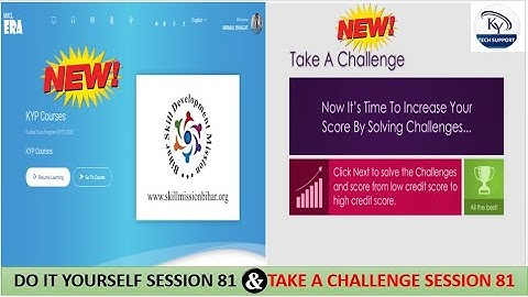 Session 81 Session #41 BS CIT   Do It Yourself Take-A-Challenge