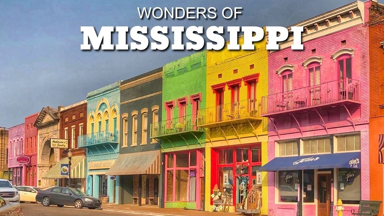 Чудеса Миссисипи | Штат Магнолий | Путешествия 4K
