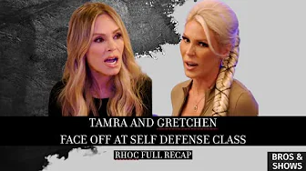 Tamra and Gretchen Face Off at Self Defense Class (RHOC Full Recap)