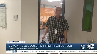 79-year-old looks to get his high school diploma