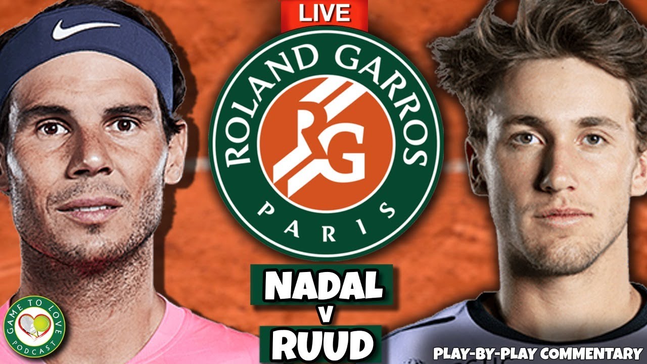 NADAL vs RUUD French Open Final 2022 LIVE Tennis Play-by-Play GTL Stream 
