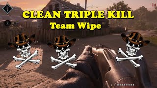 Hunt Showdown 1896 -  Triple Kill (team wipe)