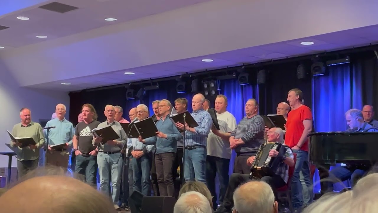 Søgne kristelige sang og jaktlag synger på mannsmøte i Salem Kristiansand   4K