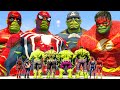 World War Hulk | Spider-Hulk vs Hulk-Flash vs Deadpool Hulk vs Captain Hulk
