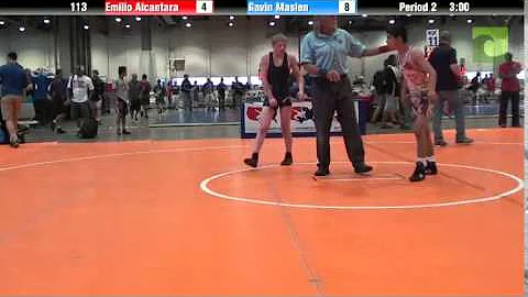 Men 113 - Emilio Alcantara vs. Gavin Maslen