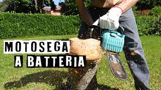 Recensione motosega elettrica a batteria senza fili YardCare