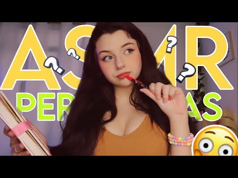 ASMR : Te fazendo perguntas constrangedoras 👀💕