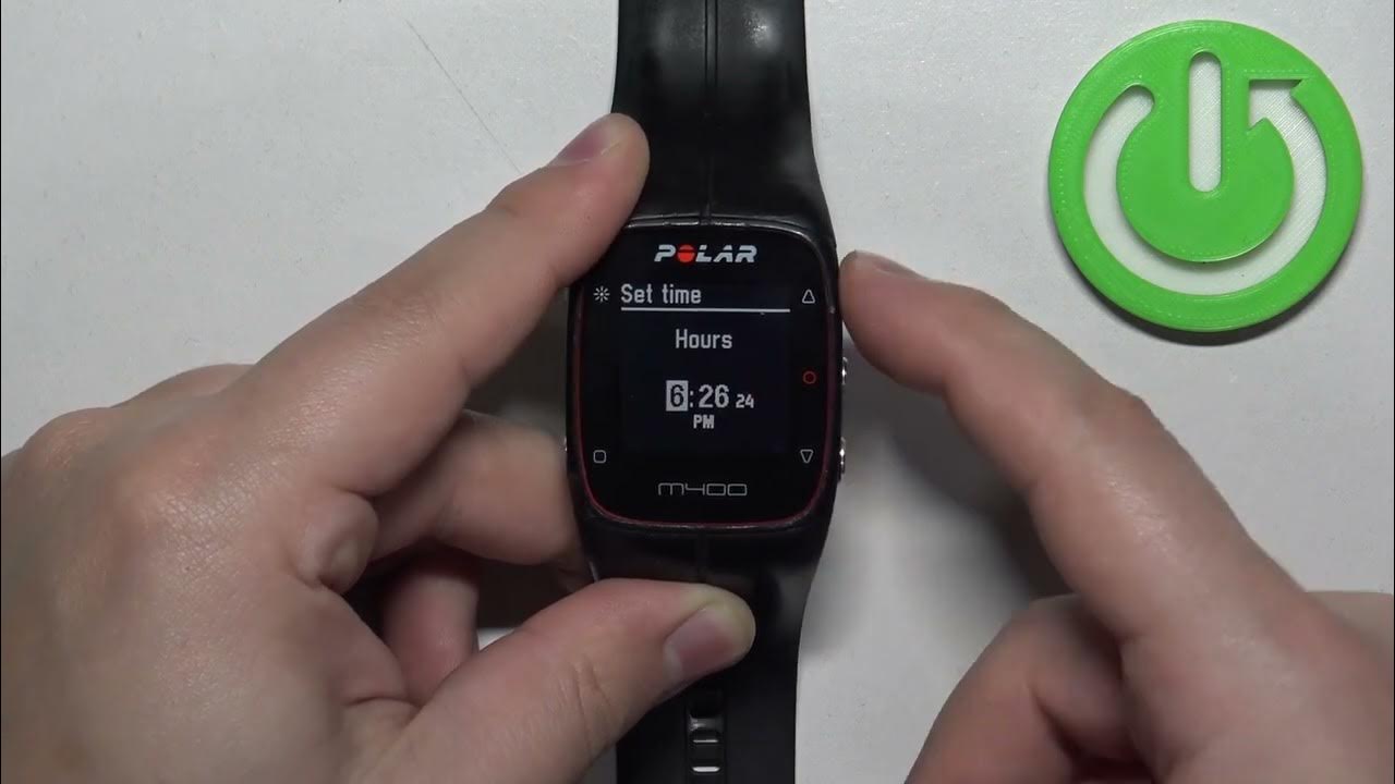 How to Change Date and Time on POLAR M400 