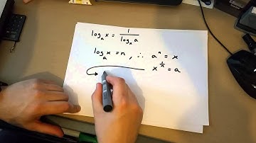 Prove that log_a_(x) = 1 / {log_x_(a)}