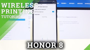 How to Connect Printer with HONOR 8 – Wireless Printing