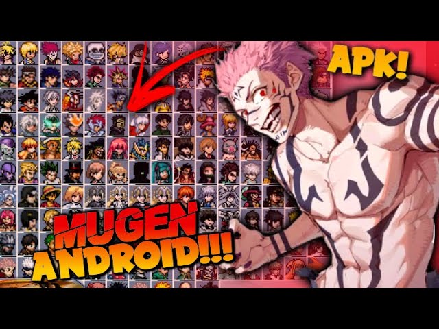 JUMP FORCE MUGEN V9 BY DARK NIGHT PC E ANDROID COM QUASE 1000 CHARS - O  MELHOR MUGEN DE ANIMES! 