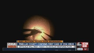 Pinellas County reports first case of Zika Virus