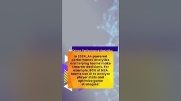 AI in Sports: The Game Changer! | Revolutionizing Sports with AI Technology