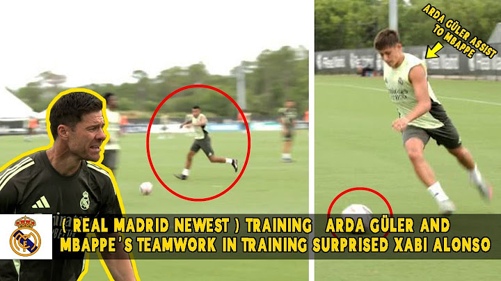 [REAL MADRID NEWEST TRAINING] ARDA GÜLER AND MBAPPE'S TEAMWORK IN TRAINING SURPRISED XABI ALONSO