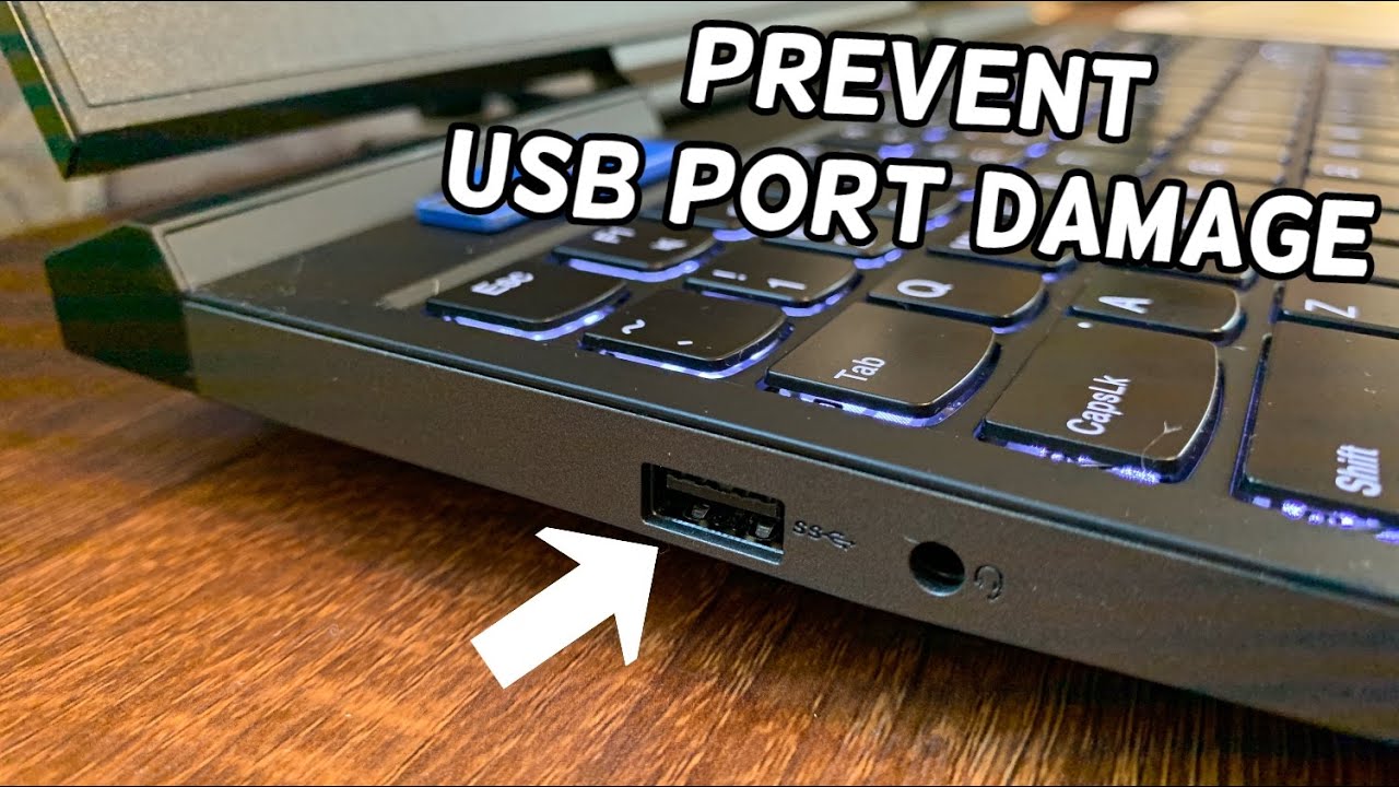 Værdiløs snave Revisor USB PORT NOT WORKING ON LAPTOP NOTEBOOK. HOW TO PREVENT USB PORT TO QUIT  WORKING - YouTube