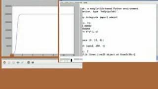 Python Tutorial : Ordinary Differential Equations (ODE's) - Python for Scientific Computing