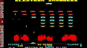 BBC Micro - Electron Invaders © 1984 Micro Power - Gameplay