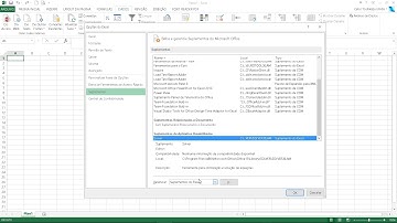 Habilitar Solver no Excel 2013