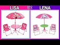 Lisa or Lena 😍❤️ #lisa #fun #lisaandlena #viral #trendingvideo #Lena | Video No. 78