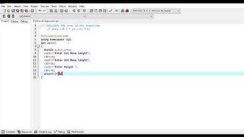 Area of Trapezium in C++ | Area of Trapezium #area #areaoftrapezium #programming #cpp #youtube #fyp
