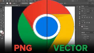 Convert Any Image to Editable Vector Logo in Adobe Illustrator (Image Trace)#imagetrace #vectorlogo