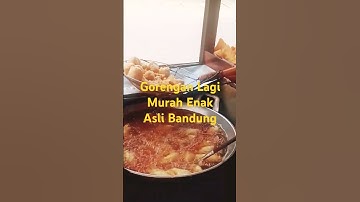 Thumbnail of Gorengan Lagi Enak Murah Asli Bandung #song #music #idejualan