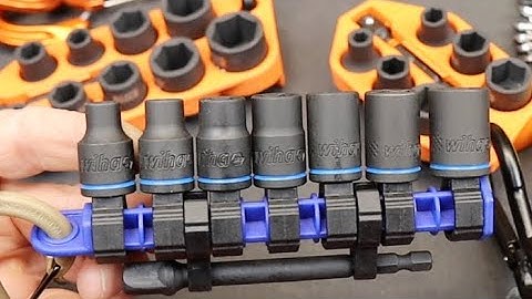 Did Wiha just Harbor Freight Klein? $20 3-D Socket rail with impact metrics 7-8-10-14mm. SAE too.