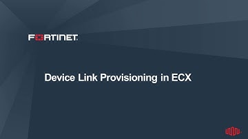 Device Link Provisioning in  Equinix ECX Fortigate