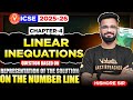 Ace Number Line Problems!🔥Linear Inequations | ICSE Class 10 Maths with Kishore Sir
