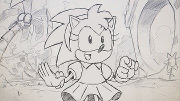 Sonic Mania Plus - Amy Rose Reveal Trailer (Unofficial)