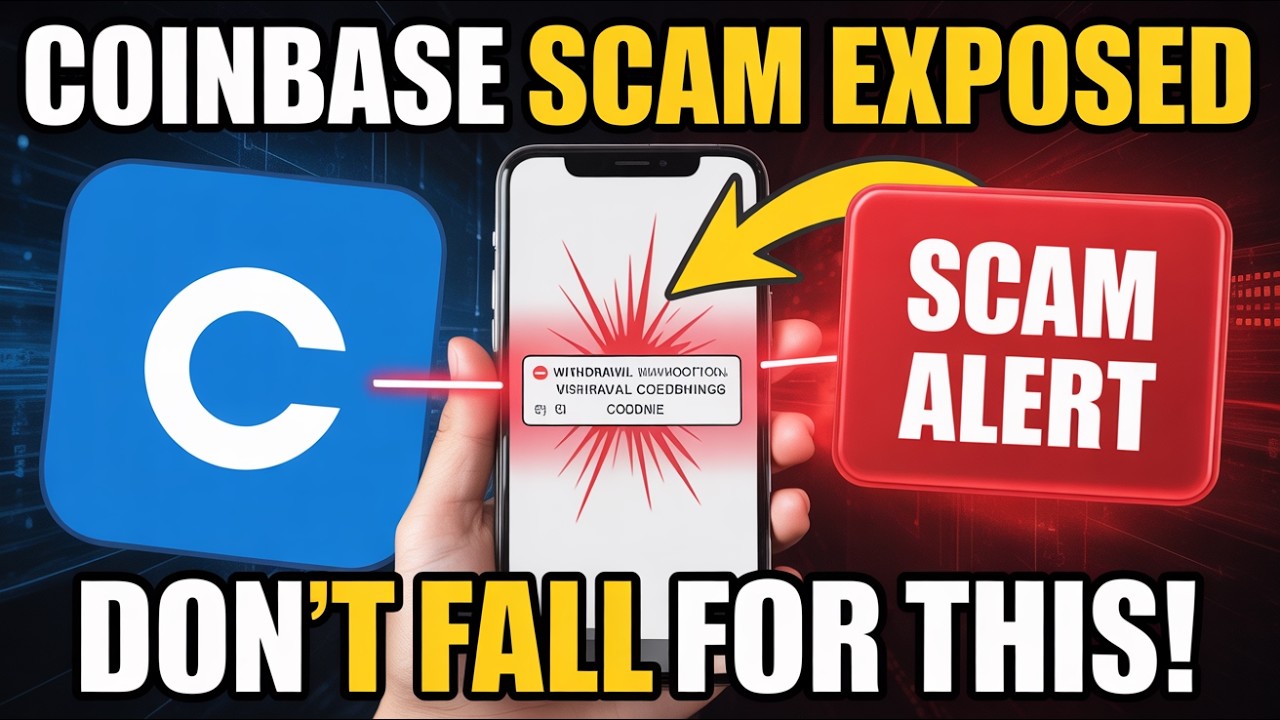 How to Avoid Coinbase Scam Messages – Withdrawal Code Explained - YouTube