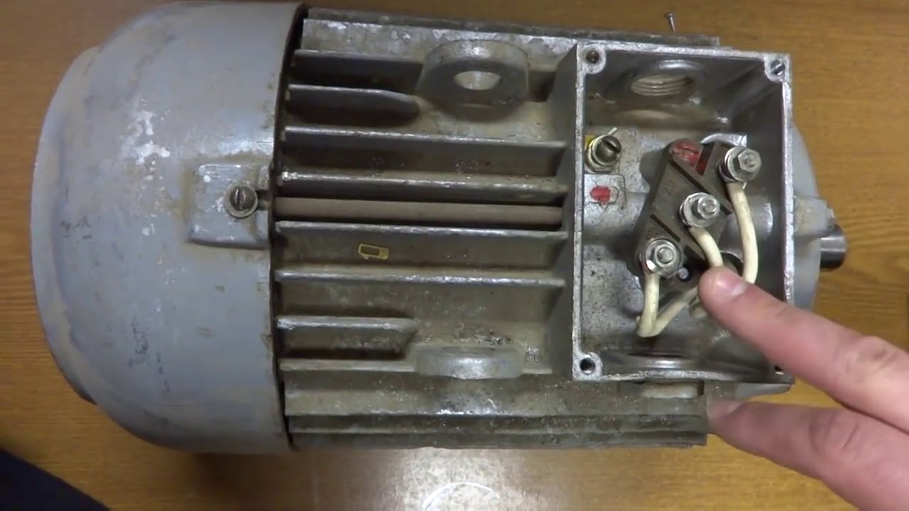 Измерение сопротивления изоляции электродвигателя - YouTube