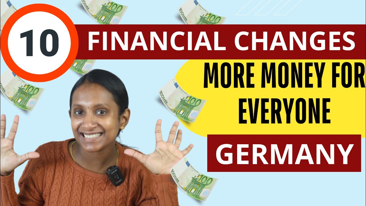 10 NEW Financial changes - More Money for everyone in 2022 - Entlastungspaket 2022