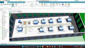 Technomatix Plant Simulation for DIMO Engine Head Repair Unit