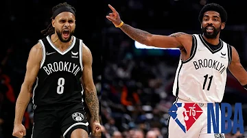 NBA Brooklyn Nets Best Plays - Kyrie Irving And Patty Mills