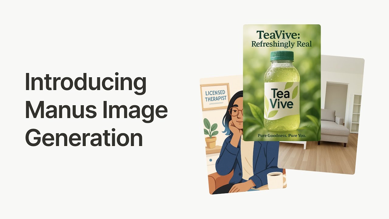 Introducing Manus image generation - YouTube