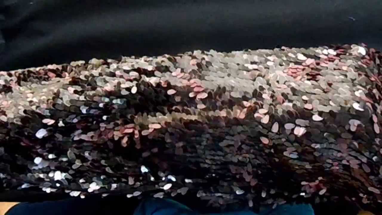 Textile paiete negru - Nuntatex