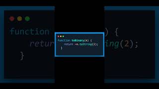 Transform 10 to 2 digital in JavaScript
