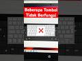 ⌨️ Beberapa Tombol Tidak Berfungsi ❌ #shorts