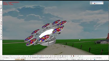 Sketchyphysics 3.3 Real Object Dron