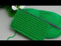 Exceptional Beauty! Just Two Rows of Easy Two-Needle Knitting.