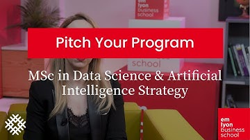 MSc in Data Science & Artificial Intelligence Strategy  - Pitch Your Program