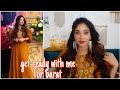 Get ready with me for barat || wedding guest makeup  look..