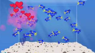 [mixiアプリ] ハッピーアクアリウム : カップリング screenshot 3