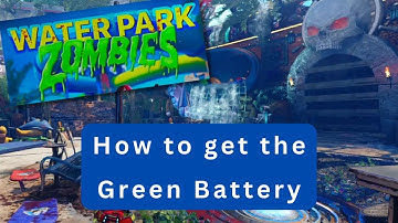 Waterpark Zombies - How to get the Green Battery
