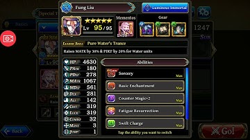 The Alchemist Code GL - Fung Liu - Immortal Form Skill Bug