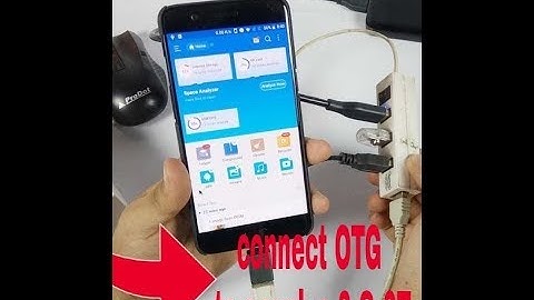 #How to connect #OTG to  #oneplus 3 and 3T On  OREO  8.0.0