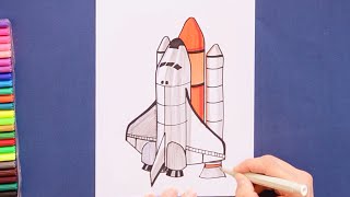 How to draw a Space Shuttle