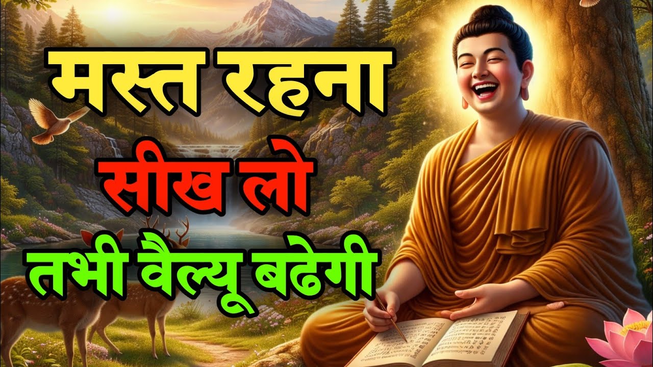 मस्त रहना सीख लो तभी वैल्यू बढेगी | Best Buddhist Motivation quotes in Hindil Best motivation Videos